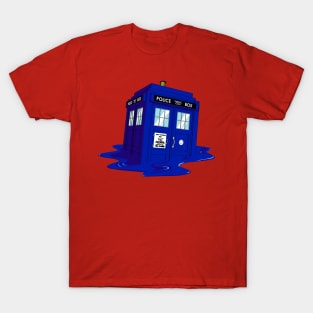 Melting Time Machine T-Shirt